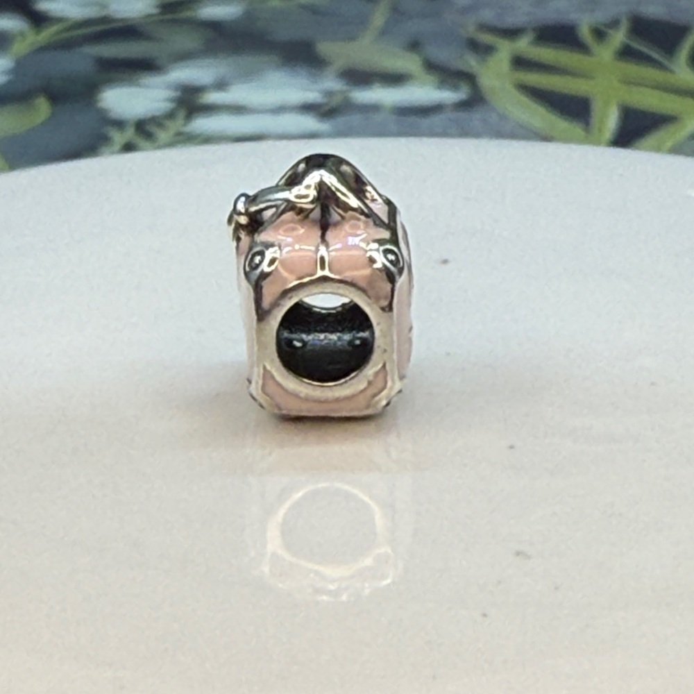 ⭐️Authentic Pandora Pink Travel Bag Charm - Picture 4 of 8